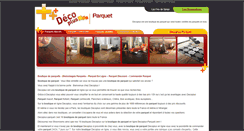 Desktop Screenshot of destokage-parquets.com